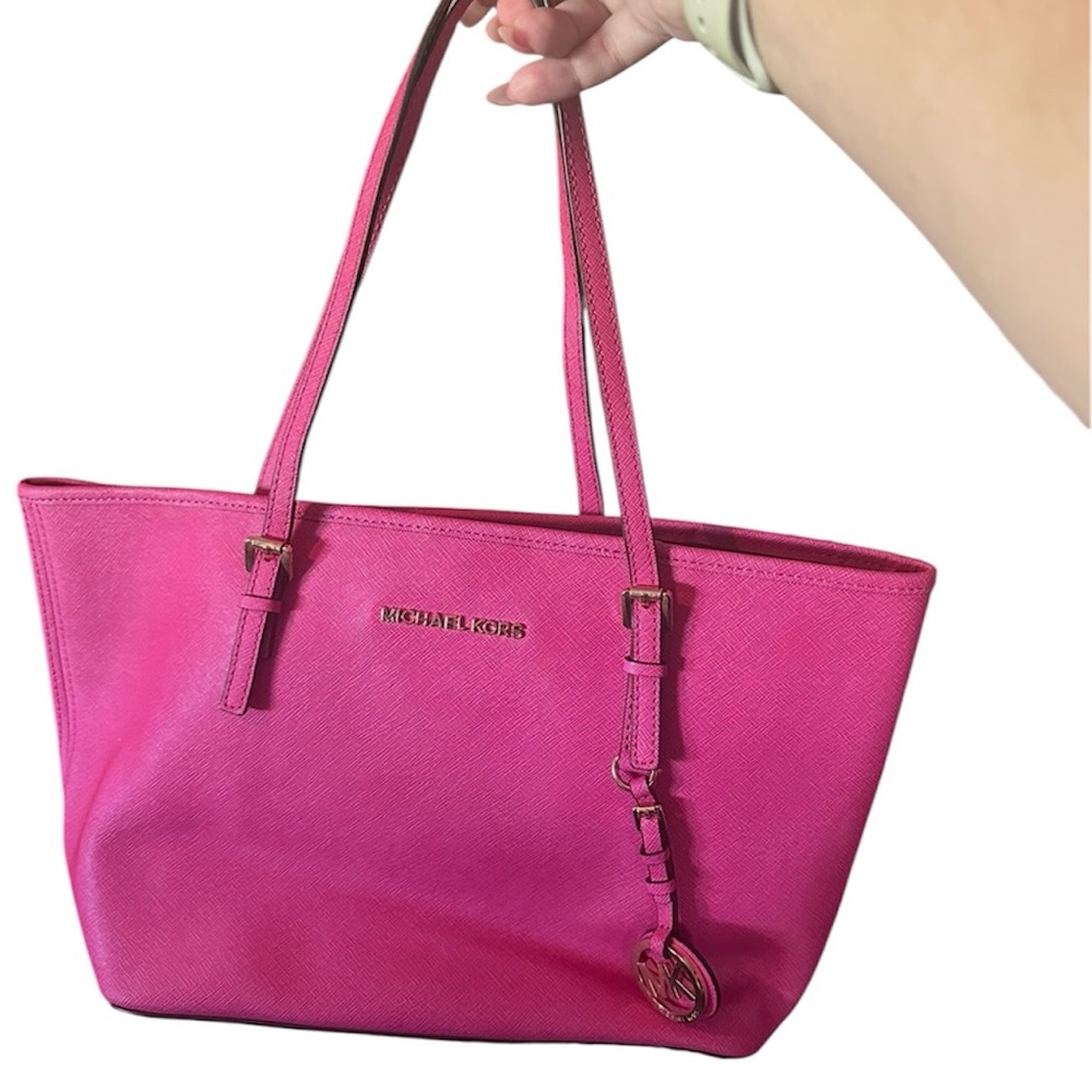 Michael Kors Fuchsia Tote Bag